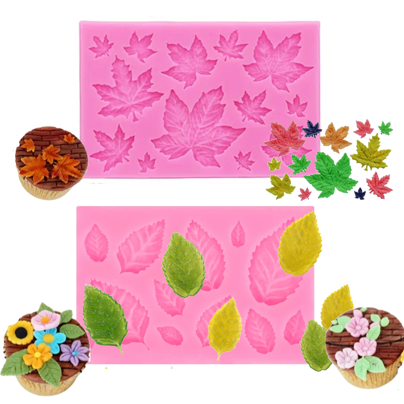 Soap Making Ins - Набор силиконовых форм для кленового листа