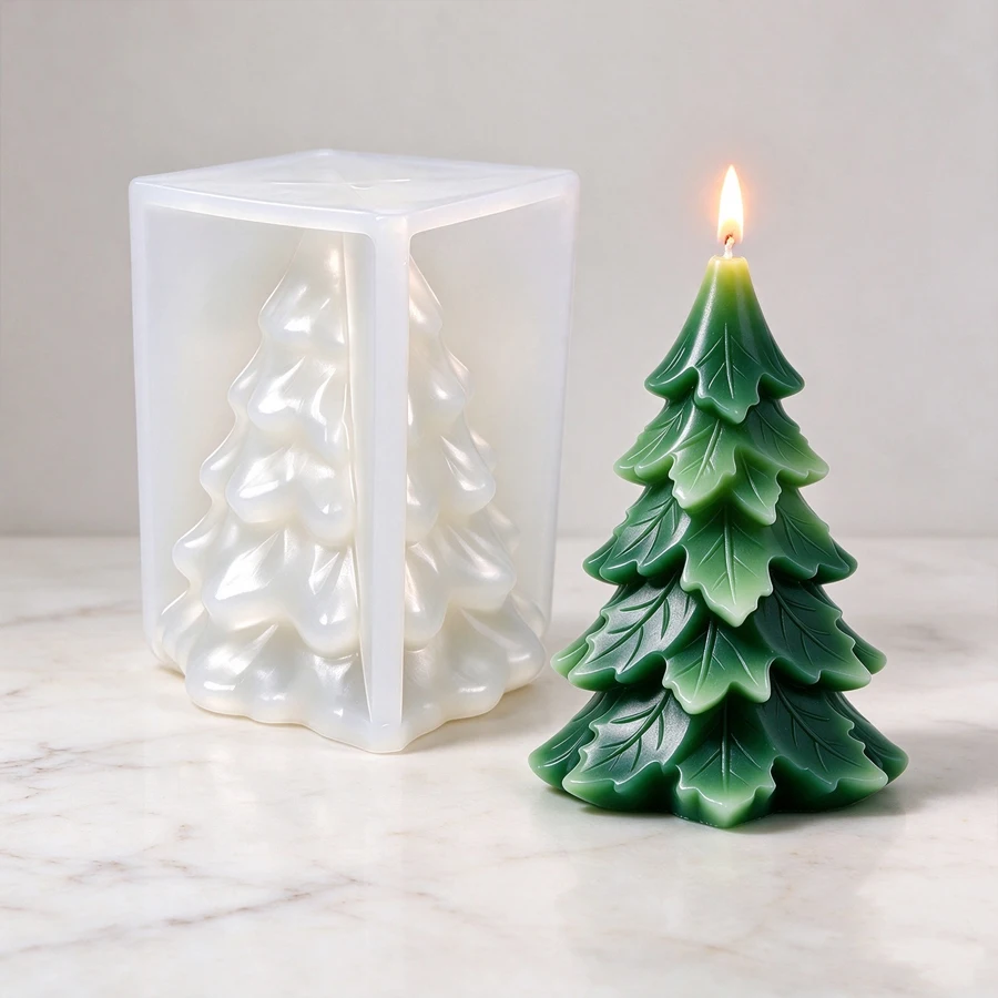Soap Making Gifts - Силиконовая форма для изготовления рождественских свечей