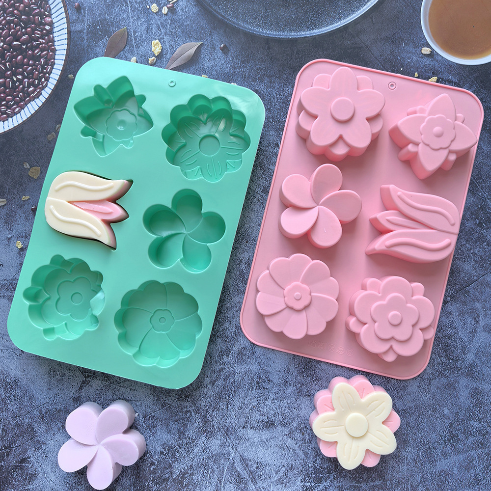 Soap Making Instructions - Силиконовые формы для выпечки в виде